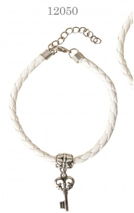 Bracciale Chiave Bianco in Zama